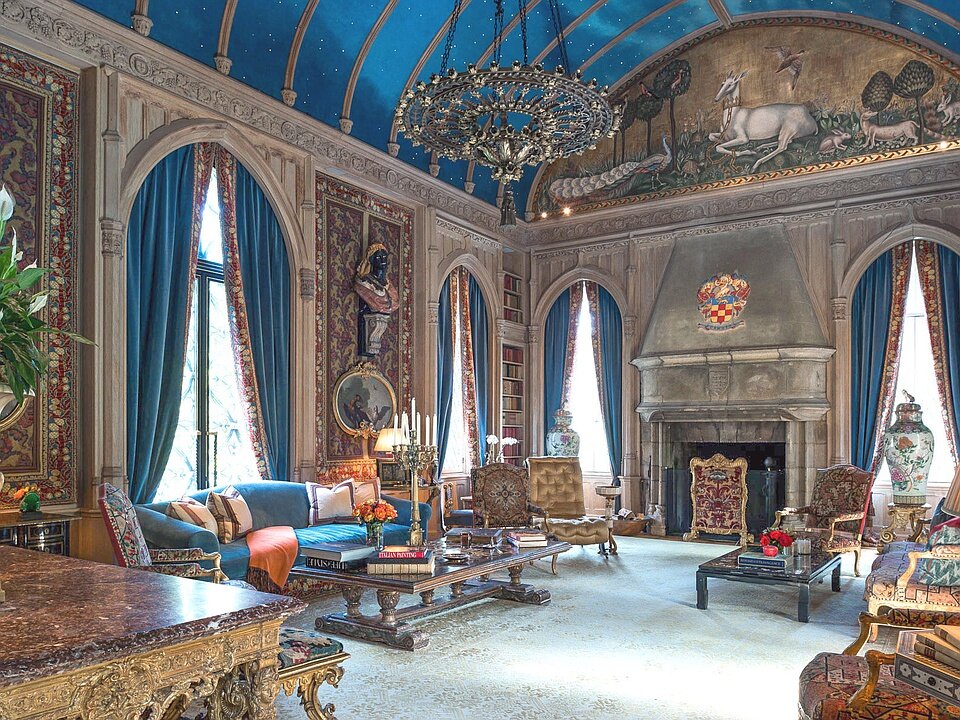 Inside Vince Camuto's Lavish Connecticut Chateau, Heading To Auction