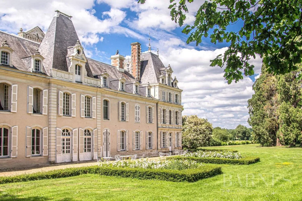 A Beautifully Maintained 19th Century French Chateau Francis York