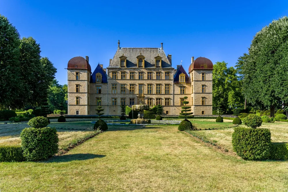 Magnificent Chateau Near Lyon Francis York