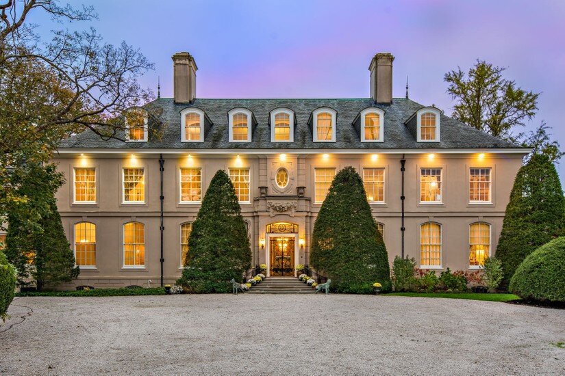 A French ProvincialStyle Newport Mansion — Francis York