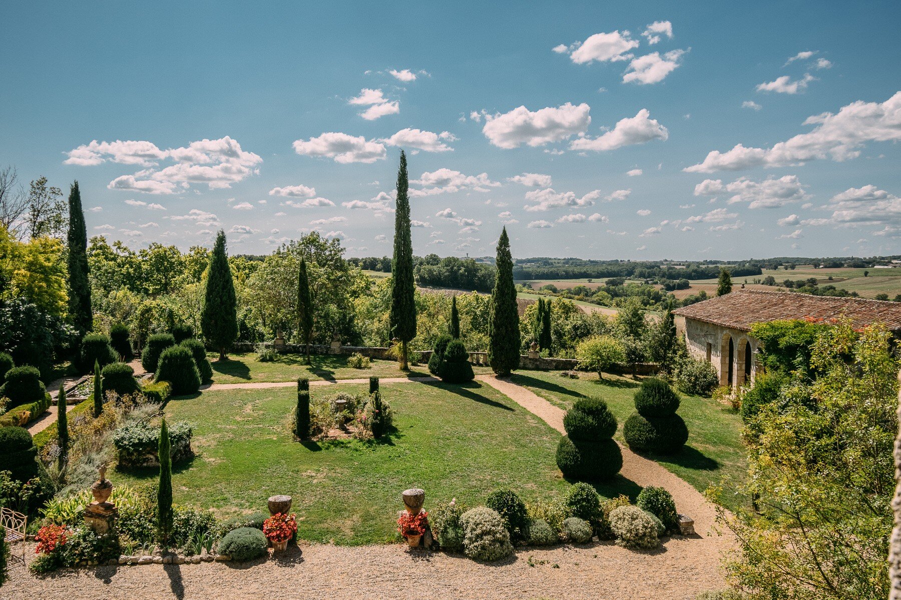 Francis York A Romantic Gascon Castle with Formal Gardens 9.jpg