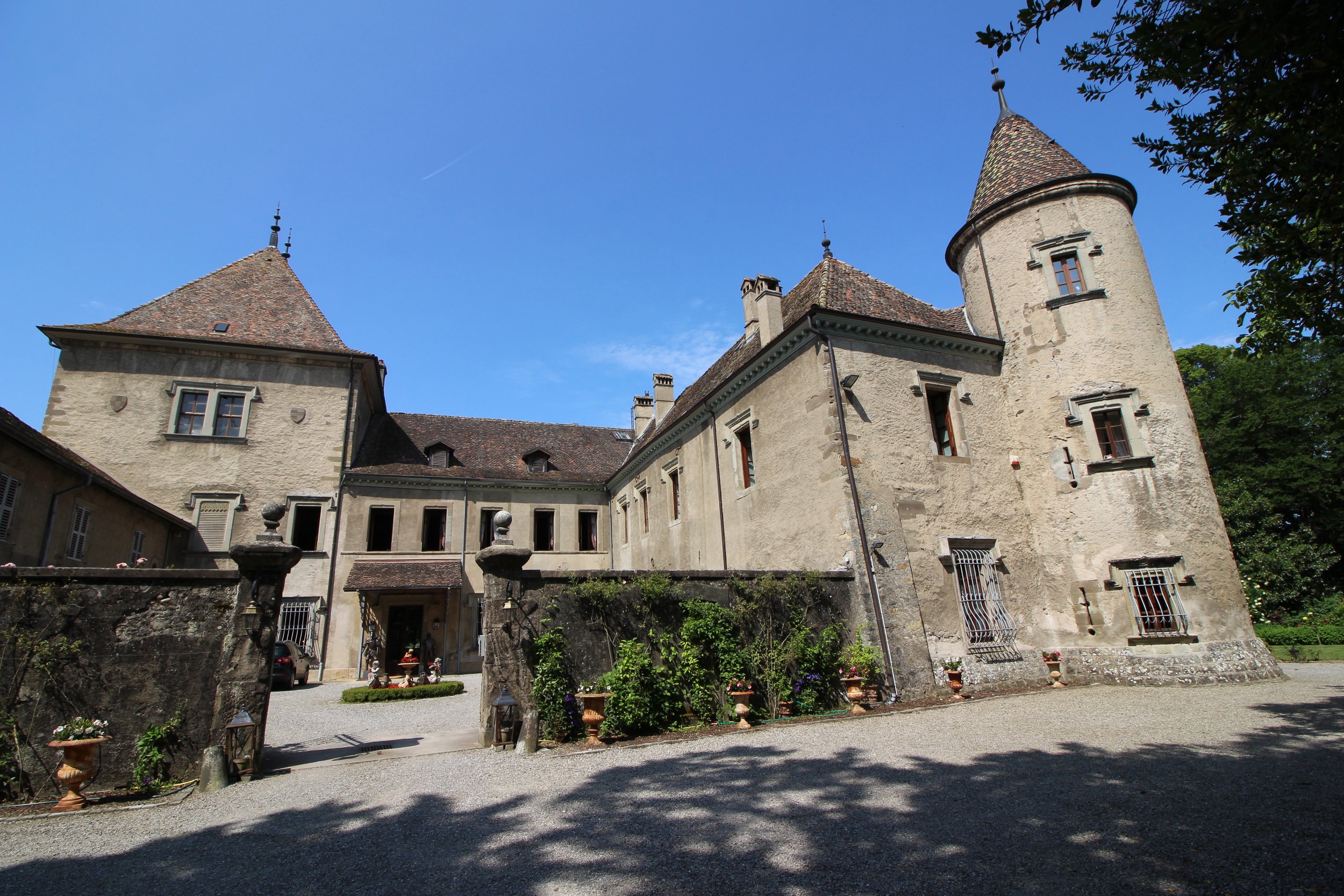 Francis York Spectacular Swiss Chateau Near Lake Geneva 11.JPG