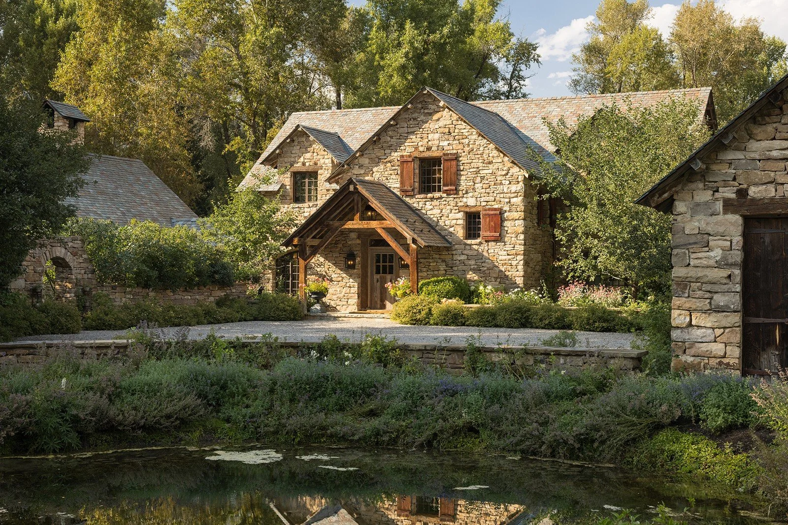 EnglishStyle Country House in Wyoming’s Tucker Ranch — Francis York