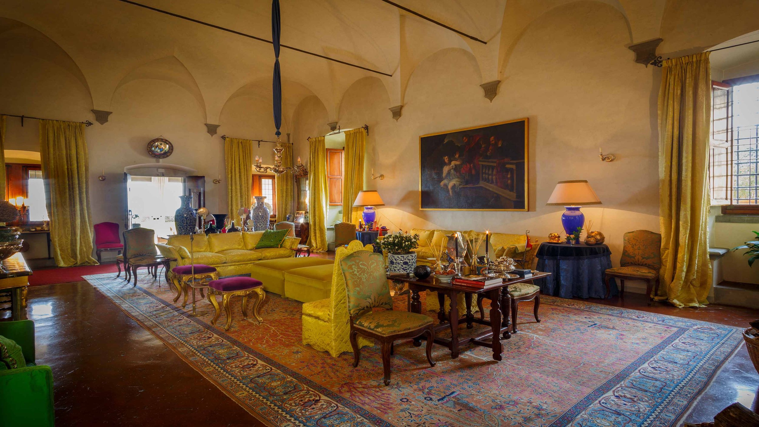 Francis York Historic Medici Villa Near Florence, Tuscany 8.jpg