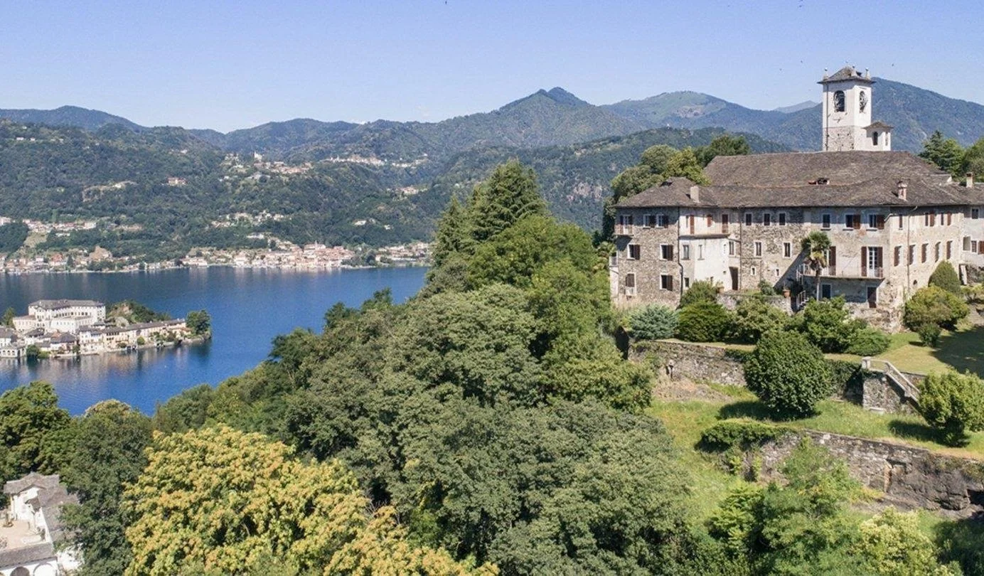 Former Monastery Overlooking Lake Orta, Italy