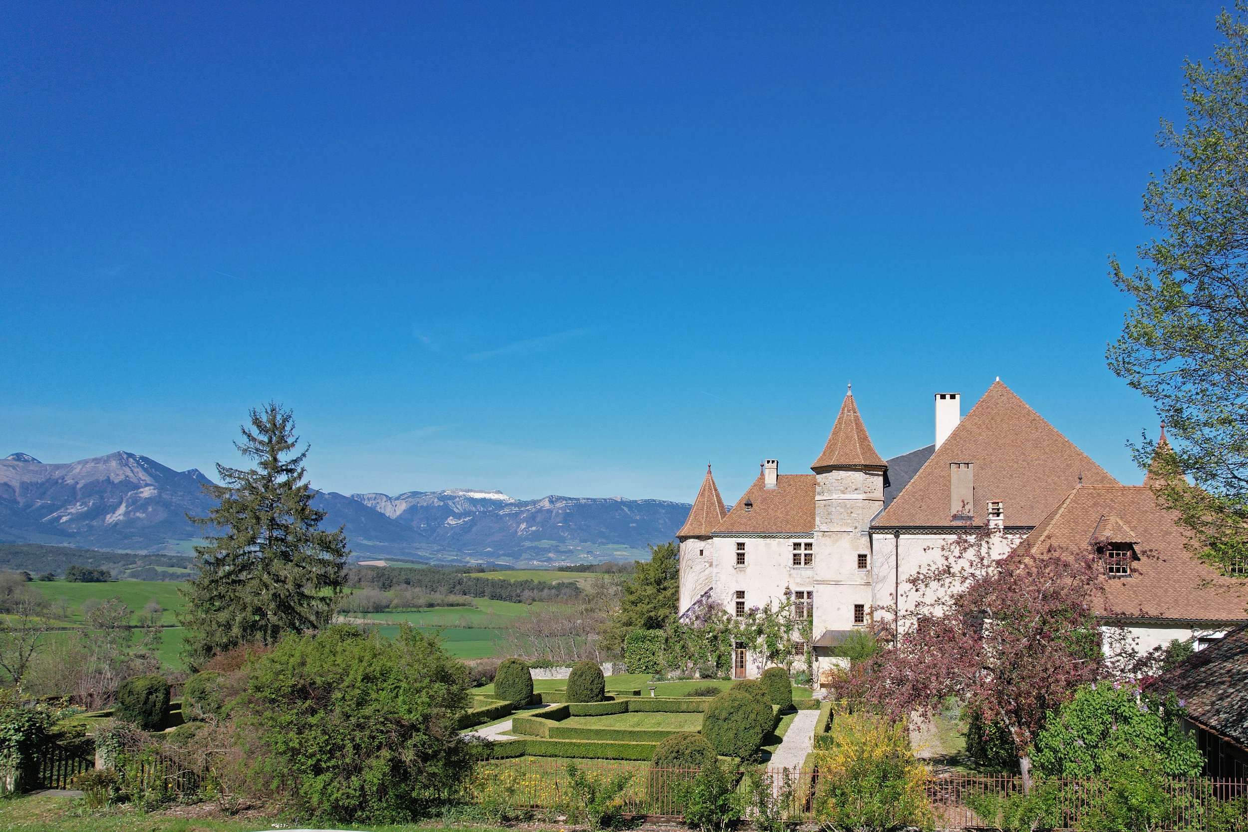 Francis York Emile Garcin Restored French Chateau and Country Estate in Vercors, France 4.jpg
