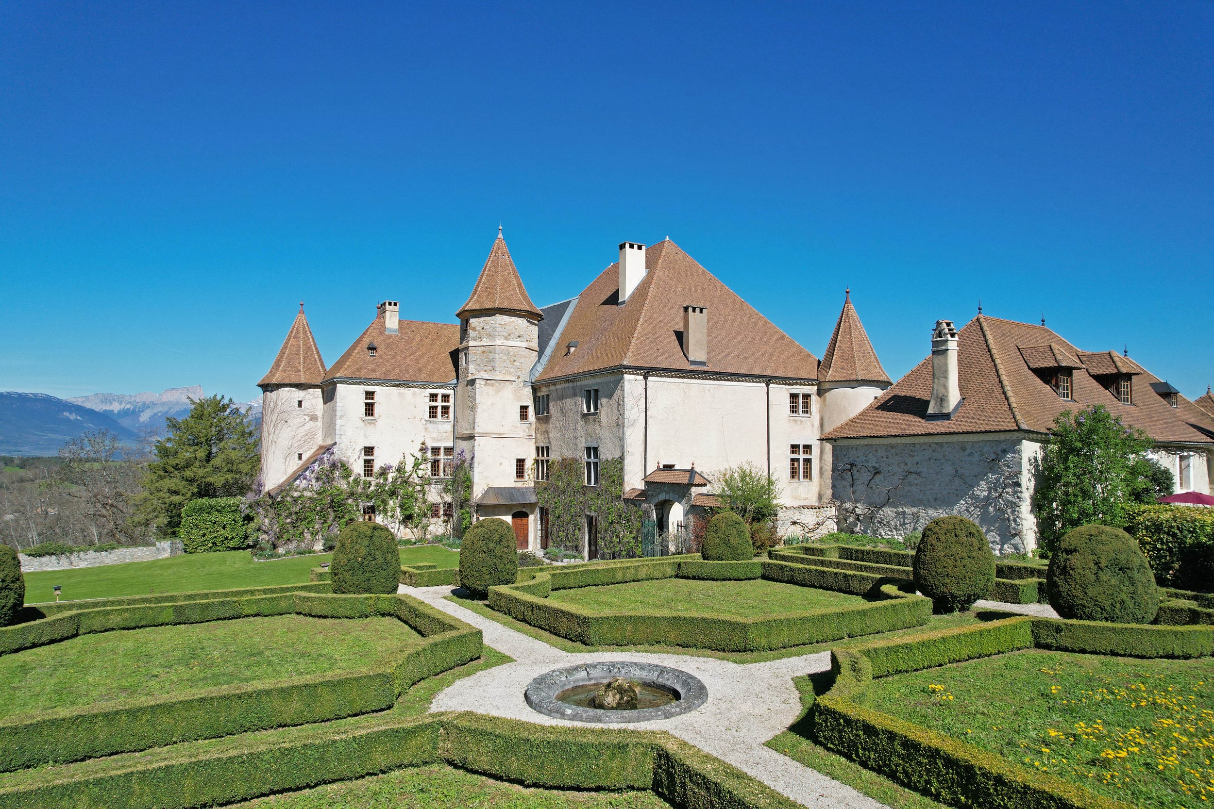 Francis York Emile Garcin Restored French Chateau and Country Estate in Vercors, France 5.jpg