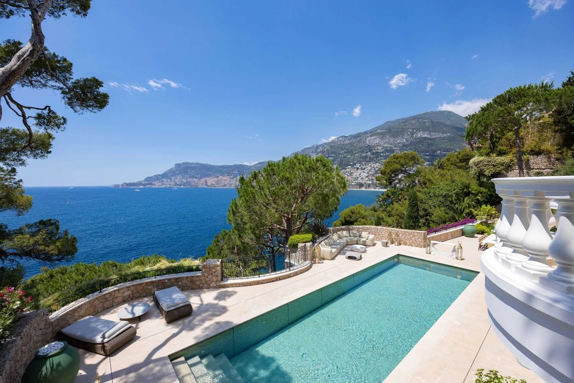 Francis York Belle Epoque Villa on The French Riviera With Views Over Monaco 9.jpg
