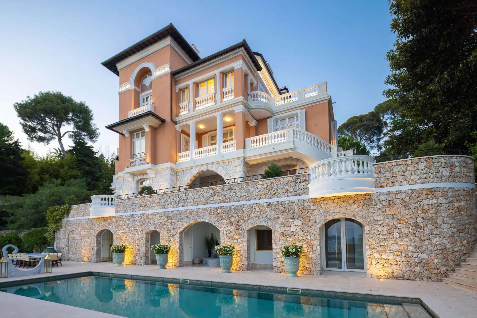 Francis York Belle Epoque Villa on The French Riviera With Views Over Monaco 16.jpg