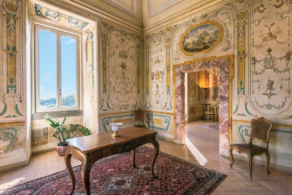 Francis+York+Frescoed Villa Built for Papal Nobility Near Rome, Italy  00016.jpg