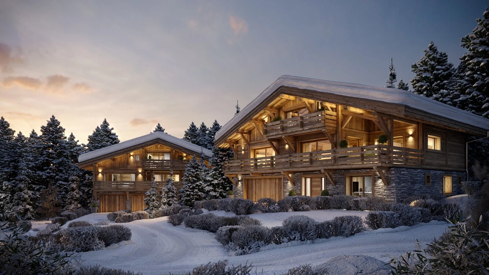 Selection of Luxury Chalets in the French Alps