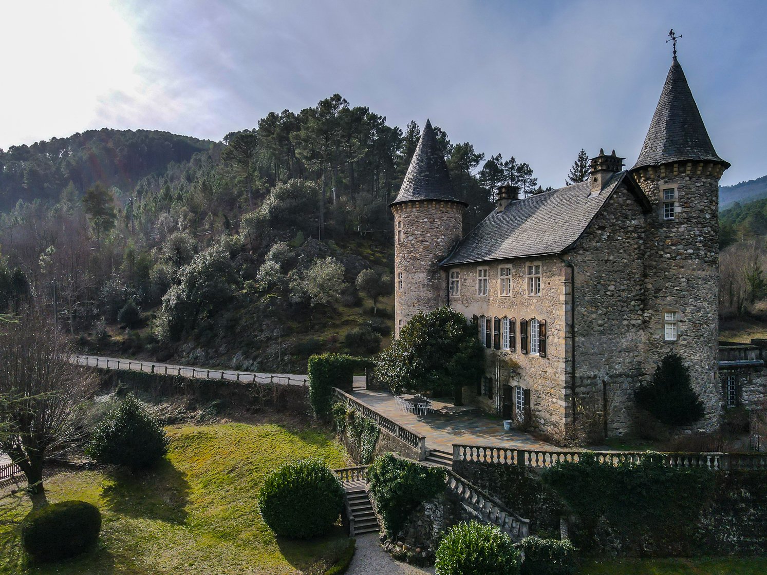 Francis+York+Fairytale 16th Century French Chateau in the Cevennes National Park 00019.jpg