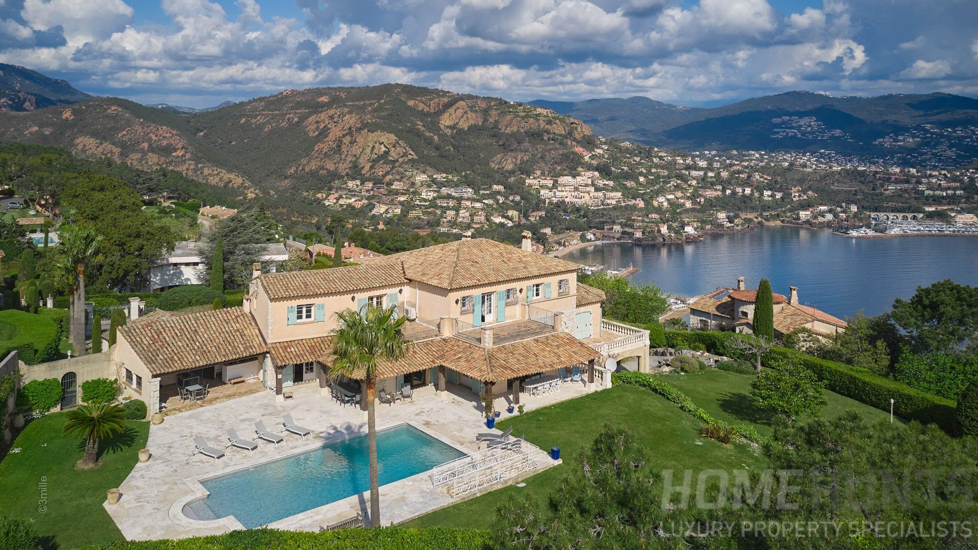 Provencal villa with incredible sea views, Theoule sur Mer, close to Cannes