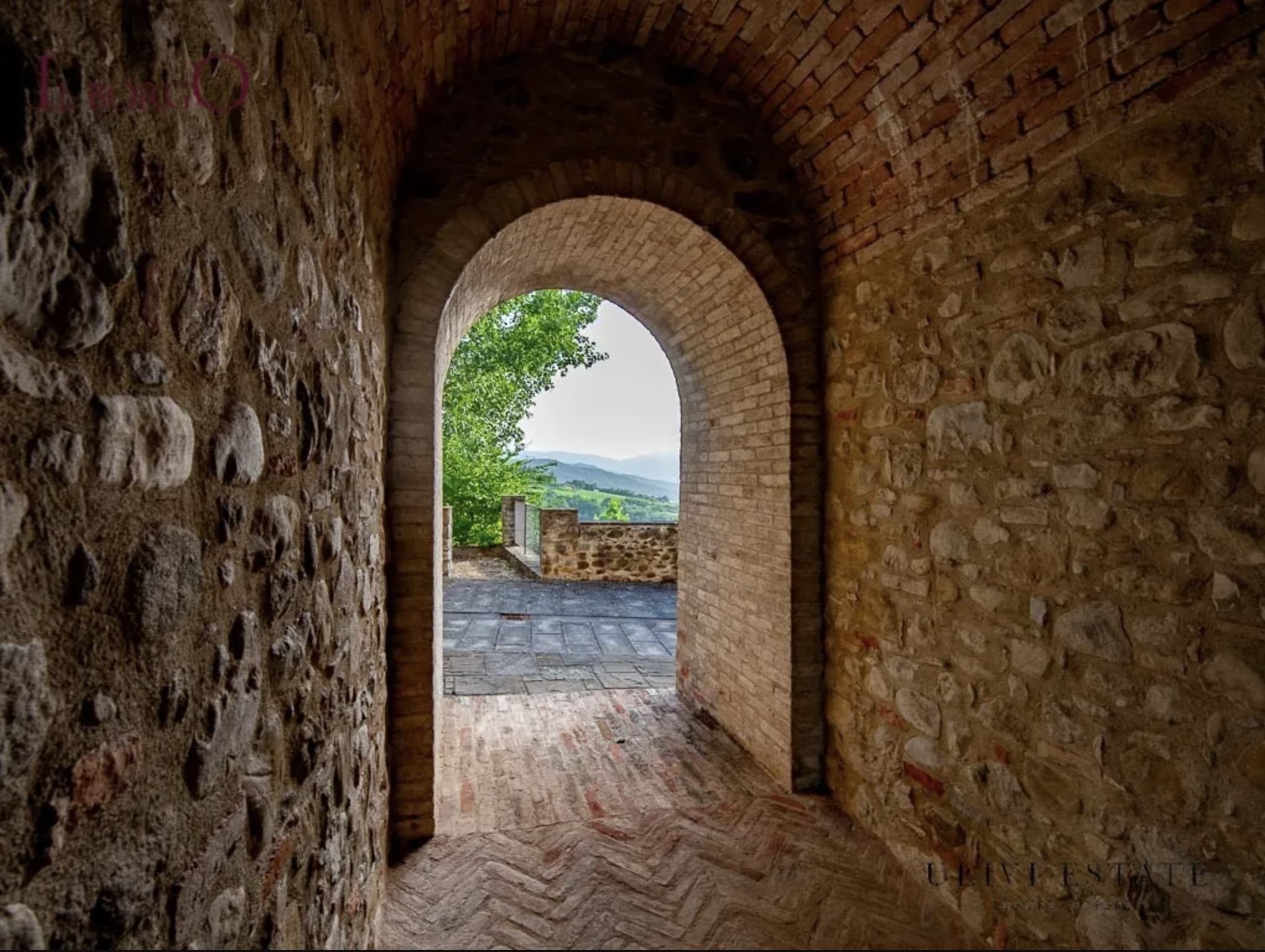 Francis York Borgo Pieve di Comunaglia in Umbria, Italy With 17 Country Houses, 1000-Year-Old Church, Vineyards 00013.png