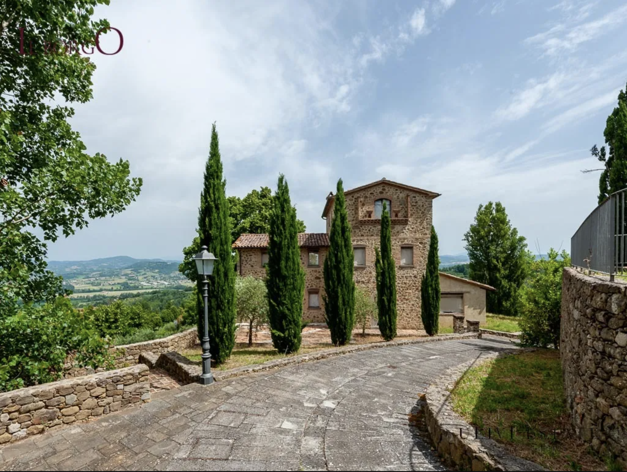 Francis York Borgo Pieve di Comunaglia in Umbria, Italy With 17 Country Houses, 1000-Year-Old Church, Vineyards 00015.png