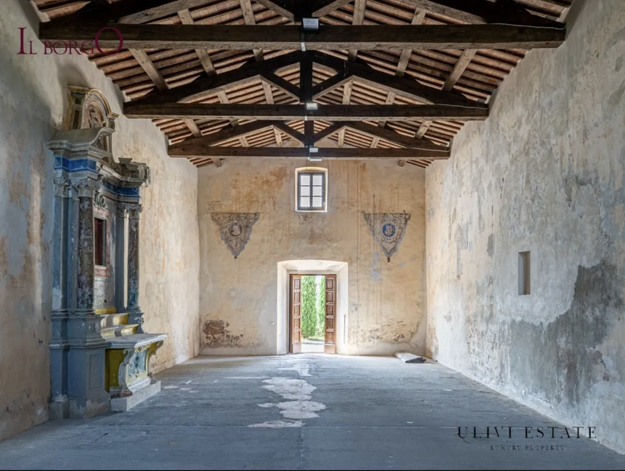 Francis York Borgo Pieve di Comunaglia in Umbria, Italy With 17 Country Houses, 1000-Year-Old Church, Vineyards 00017.png