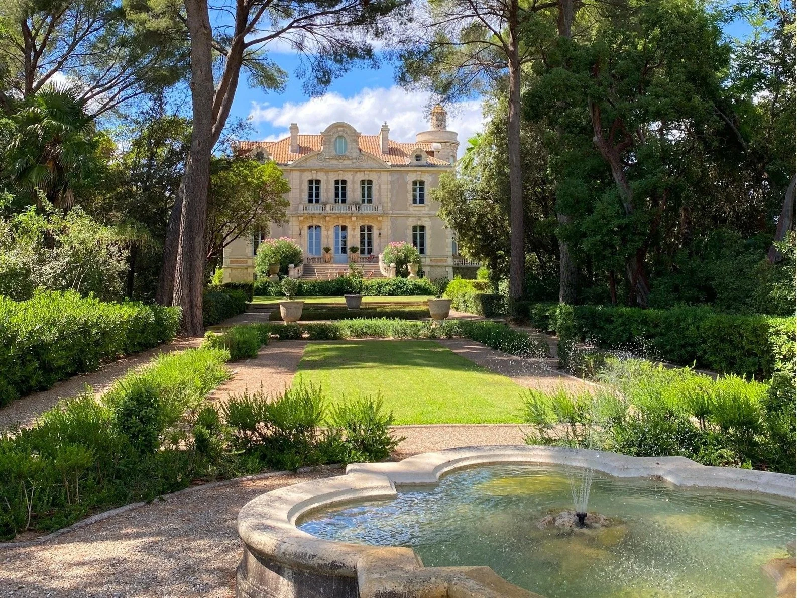 19th Century Chateau in the South of France Near Montpellier