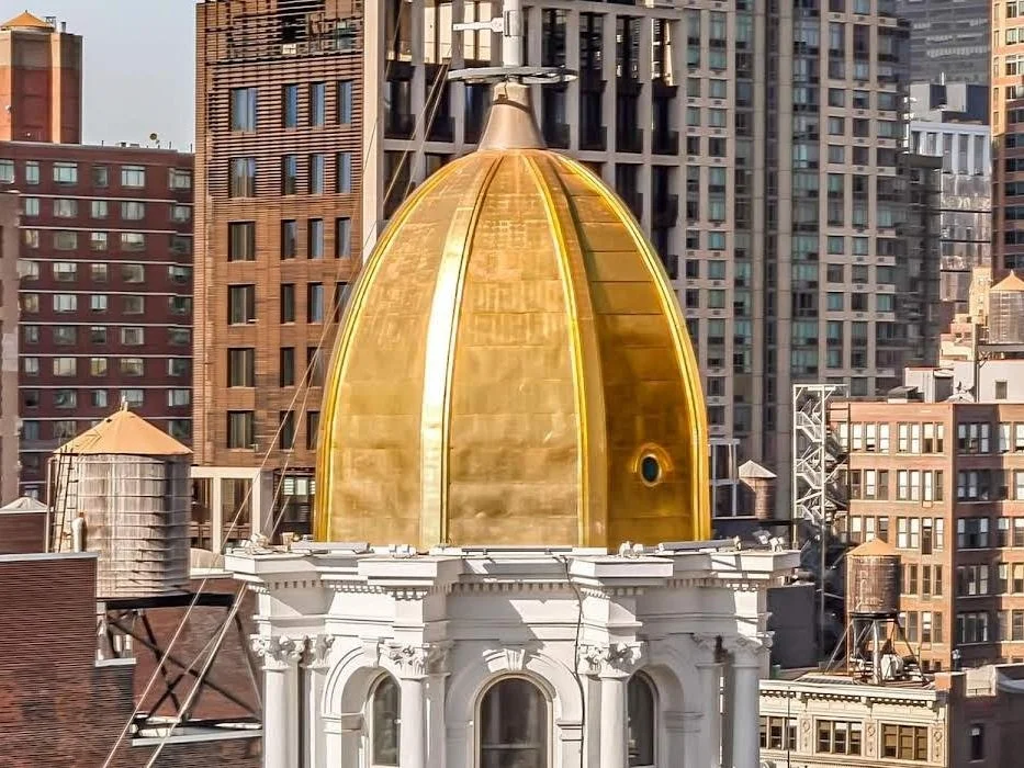 $25,000,000 NYC Penthouse with Gold Dome Being Sold for Charity