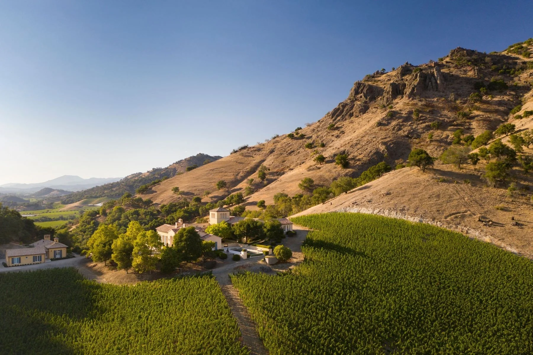 Provence-Inspired Vineyard Estate  in Napa Valley’s Wine Country