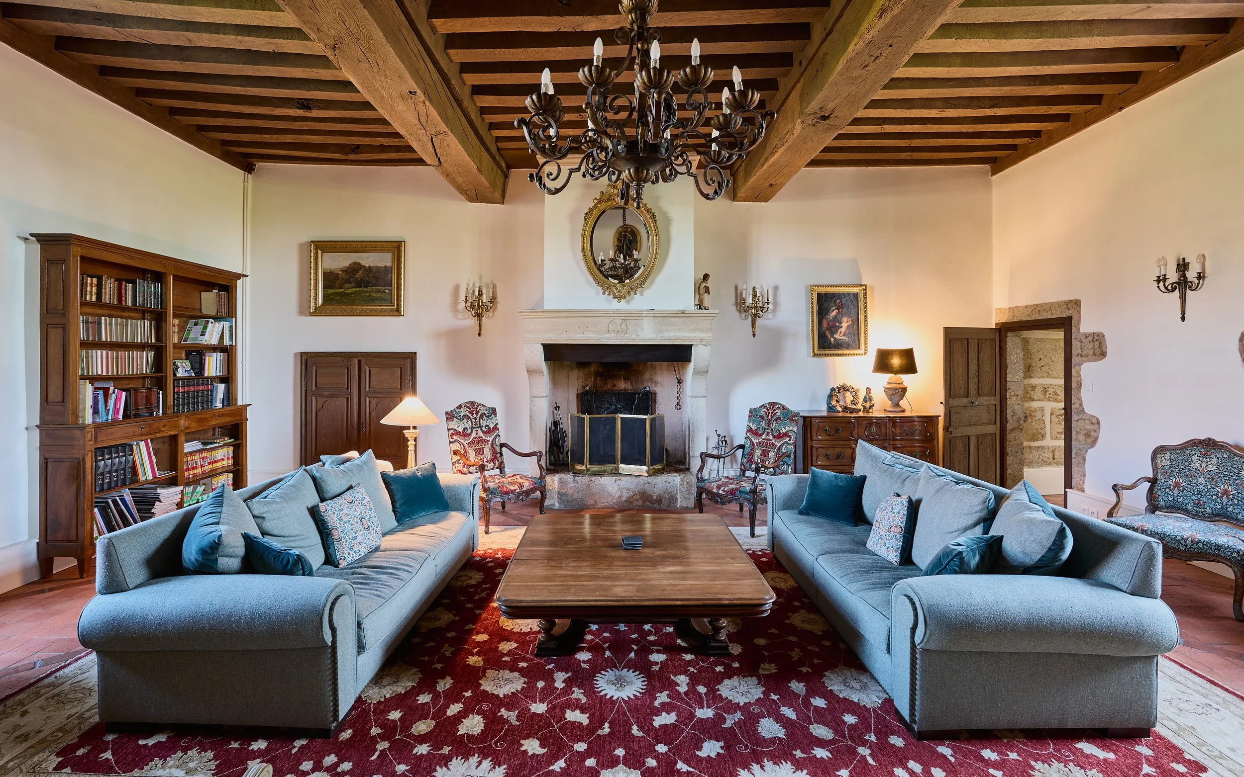 French Chateau House Interior