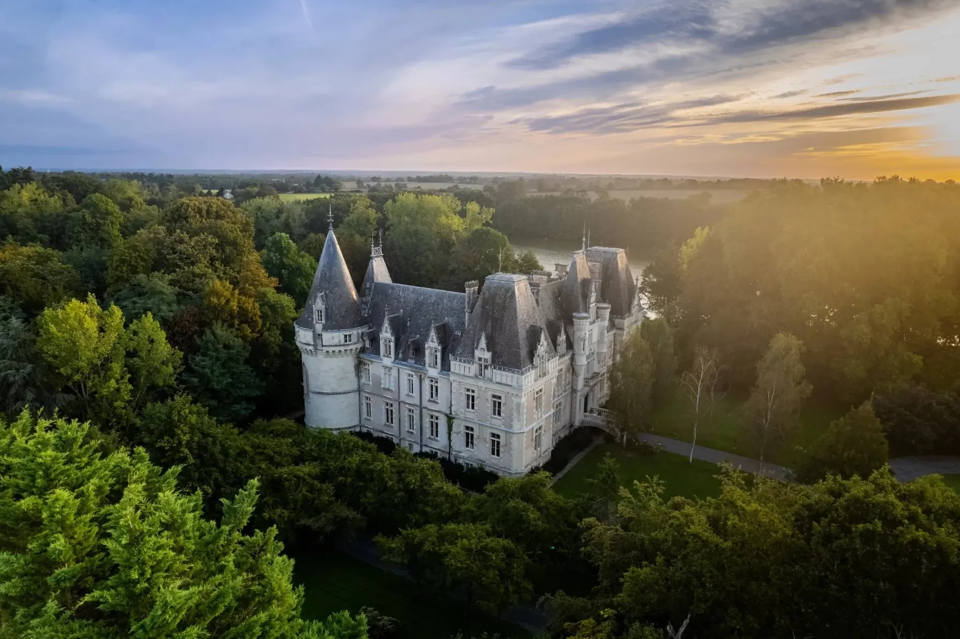 €27.5M Loire Valley Castle Comes With Private Lake and 100+ Acres