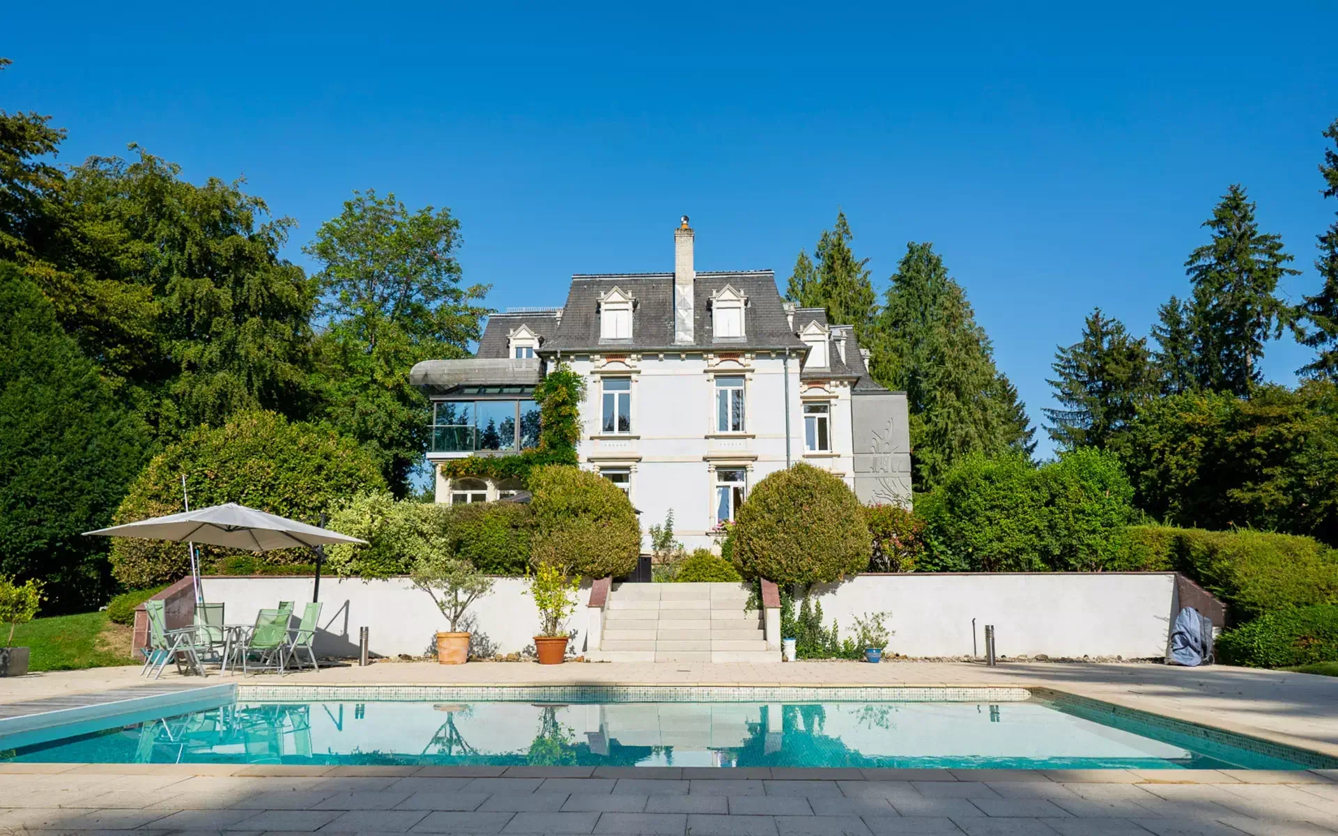 A 19th-Century Manor at the Crossroads of France, Switzerland, and Germany
