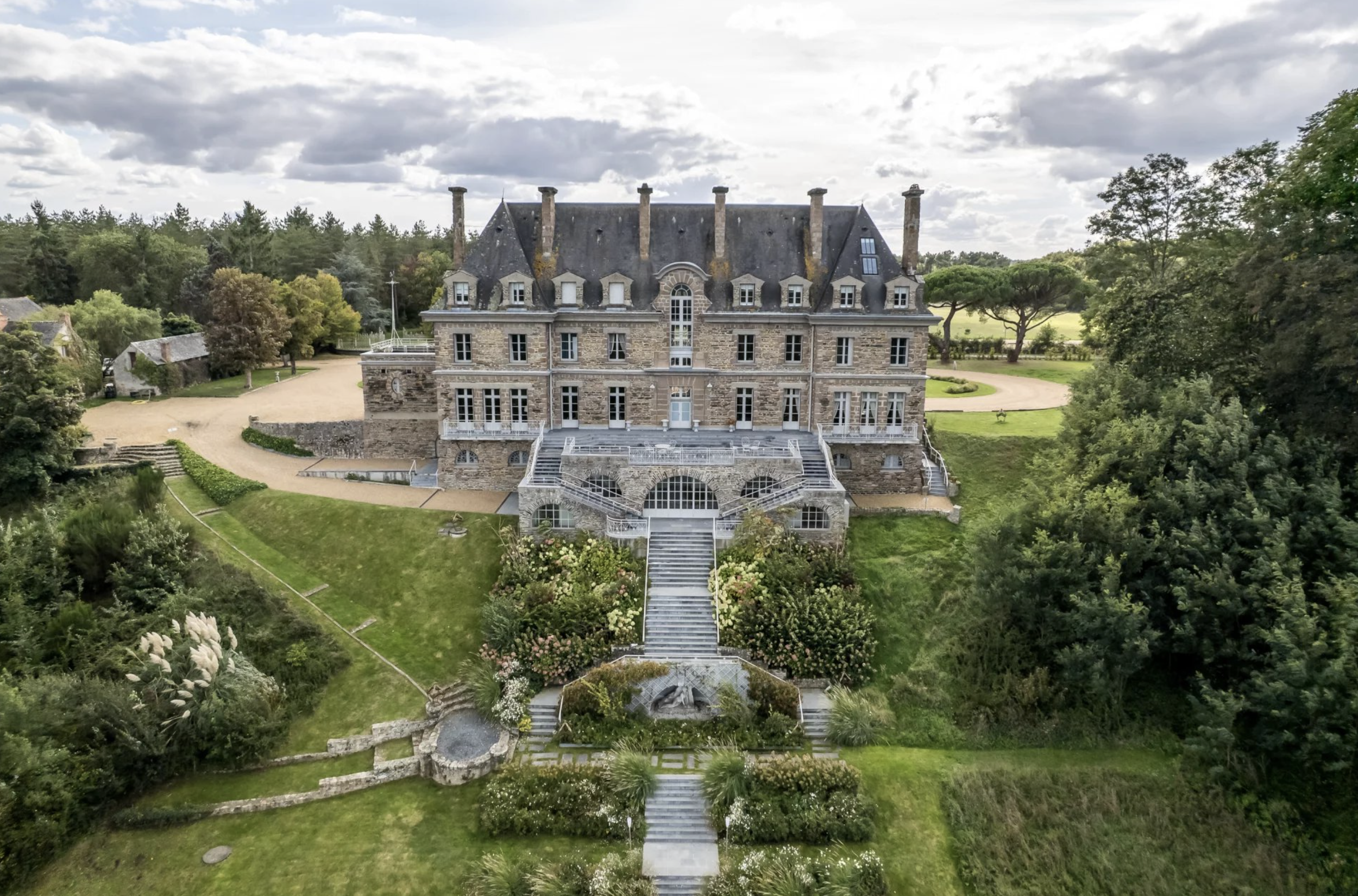 Loir Valley Château Built for the Orange-Liqueur-Making Cointreau Family