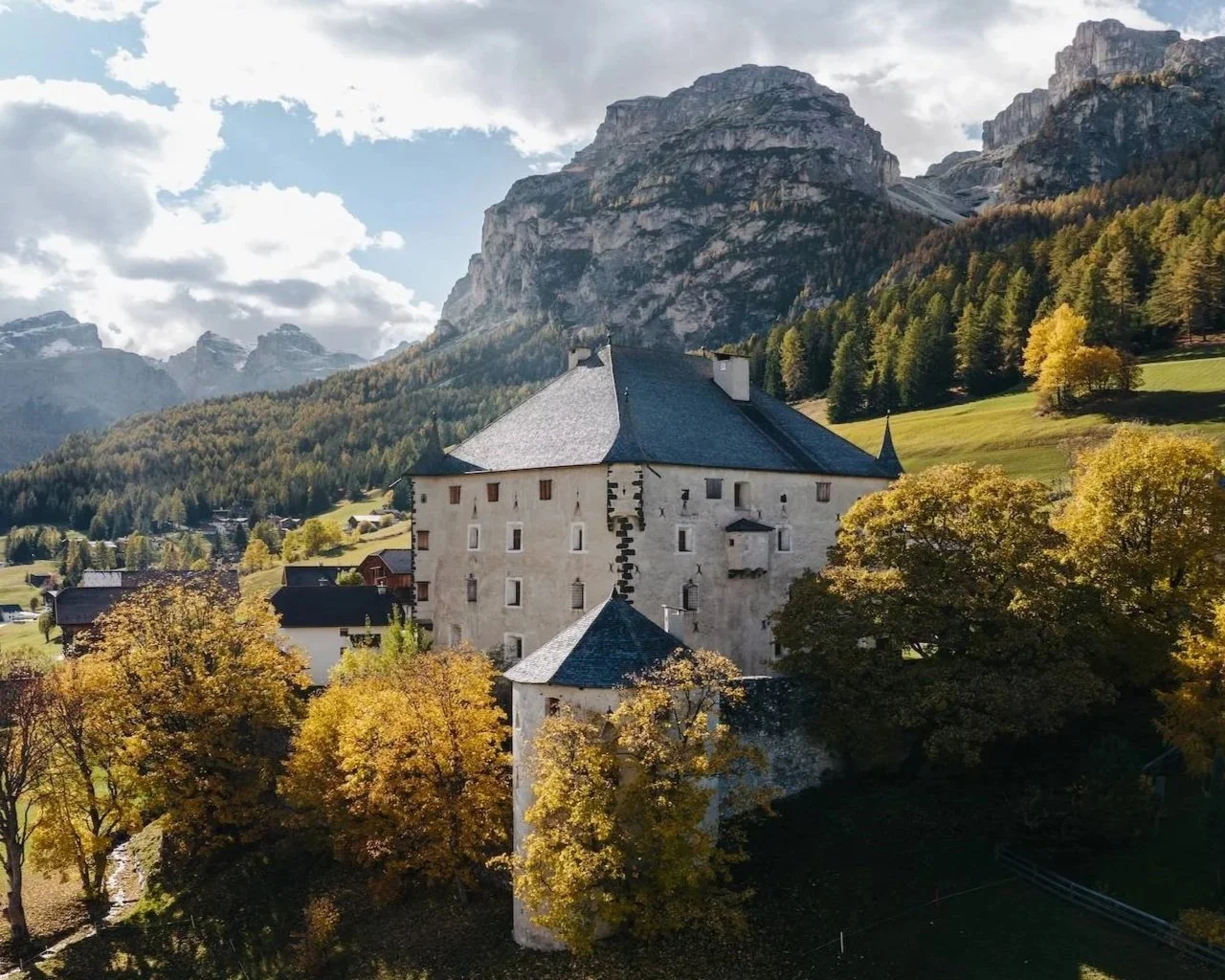 A Restored 16th-Century Castle in the Heart of the Dolomites