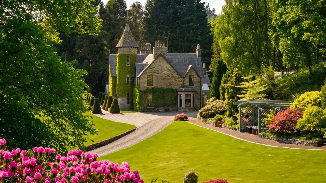 A Victorian Villa at the Edge of the Scottish Highlands 