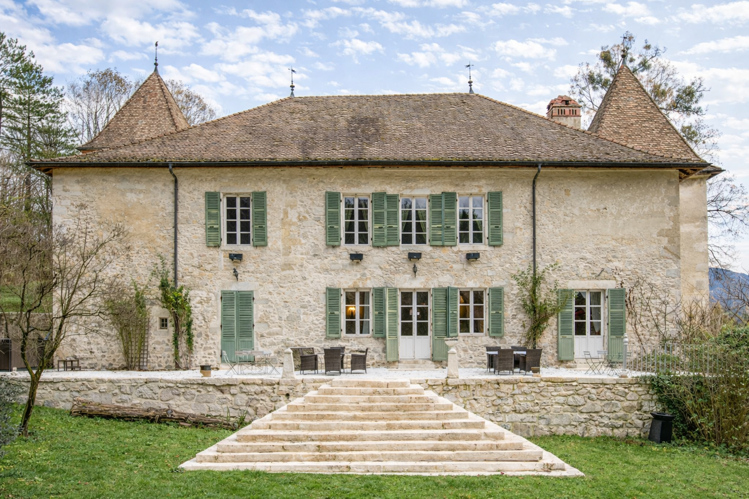 This Château Dates to 1100 and Is Listed for €1,980,000 Near Geneva