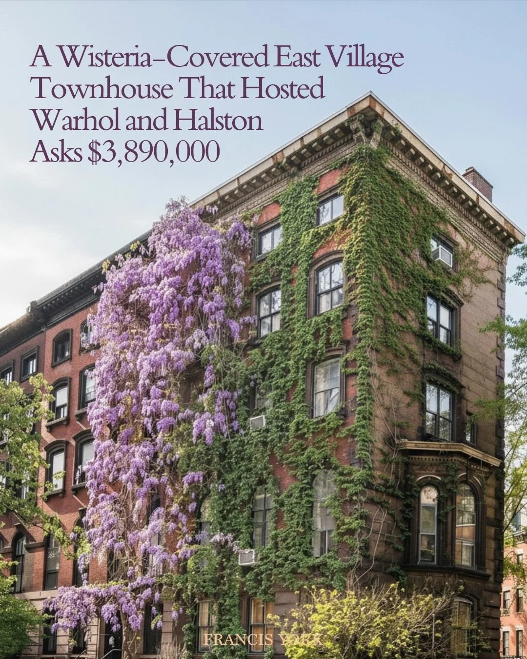 🇺🇸 Listed with @nickgavinnyc for $3,890,000

&ldquo;Bring your architect,&rdquo; reads the @compass listing for the 32-ft-wide townhouse, ready for its next chapter, with marble-mantel fireplaces, tin ceilings, and carved woodwork intact.

The five