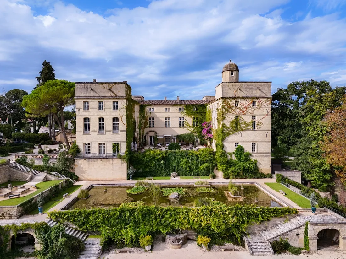 A Restored 12th-Century Château Hotel Between Nîmes and Montpellier Lists for €10.4 Million