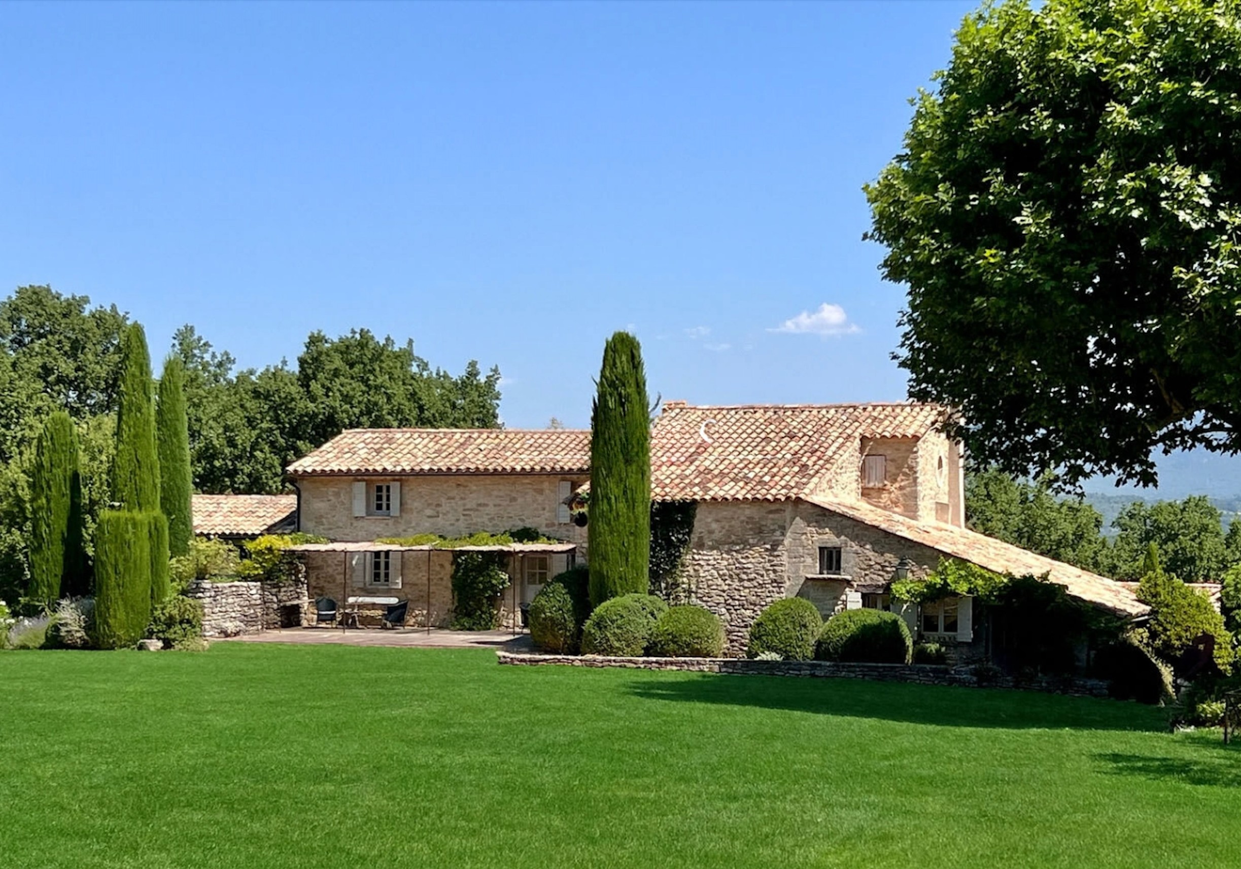 A French Farmhouse in Provence on 30 Acres with Lavender Fields Listed for €2.2 Million