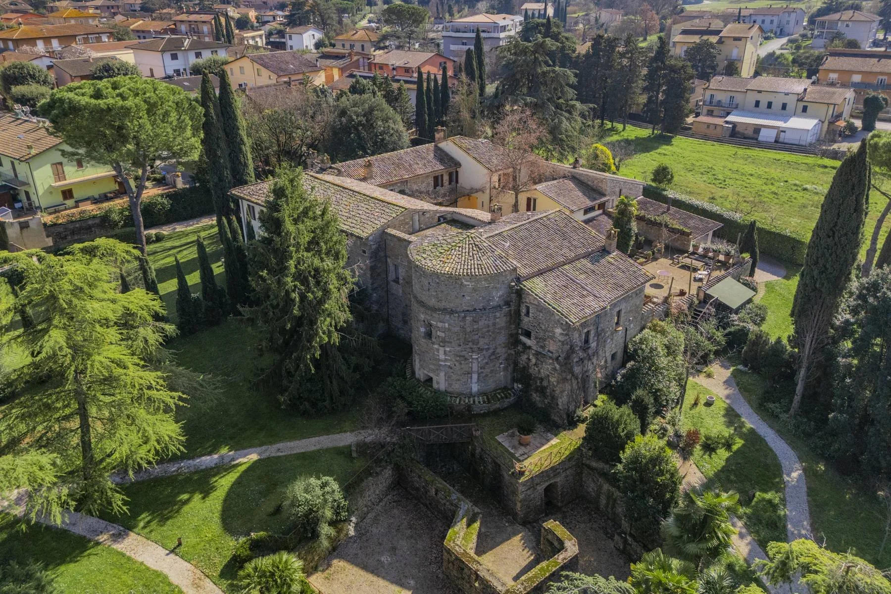 In Umbria, a Restored 900-Year-Old Monastery With Crypt Lists for €1.5 Million