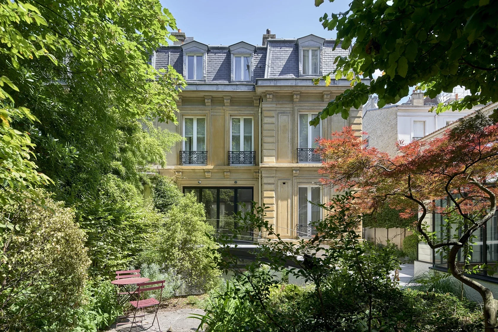 Paris Mansion in the 16th with an Indoor Pool, Sauna, and Fitness Room 