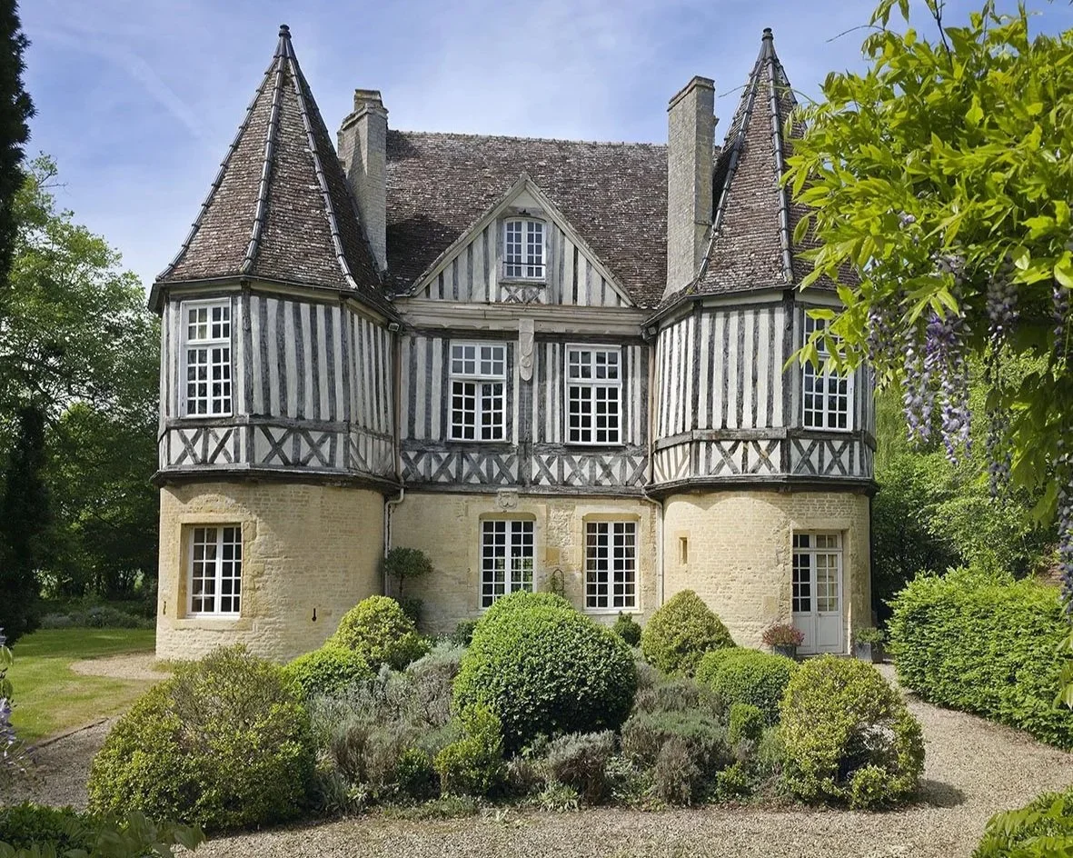 A Historic 500 Year Old Manor with a Moat in Normandy’s Calvados Region 