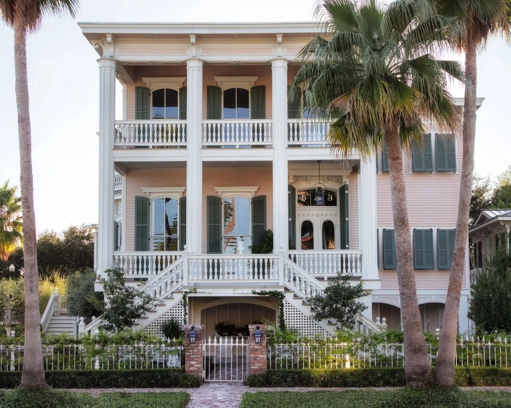 An 1874 Italianate Residence in Galveston’s Historic East End Lists for $2.8 Million