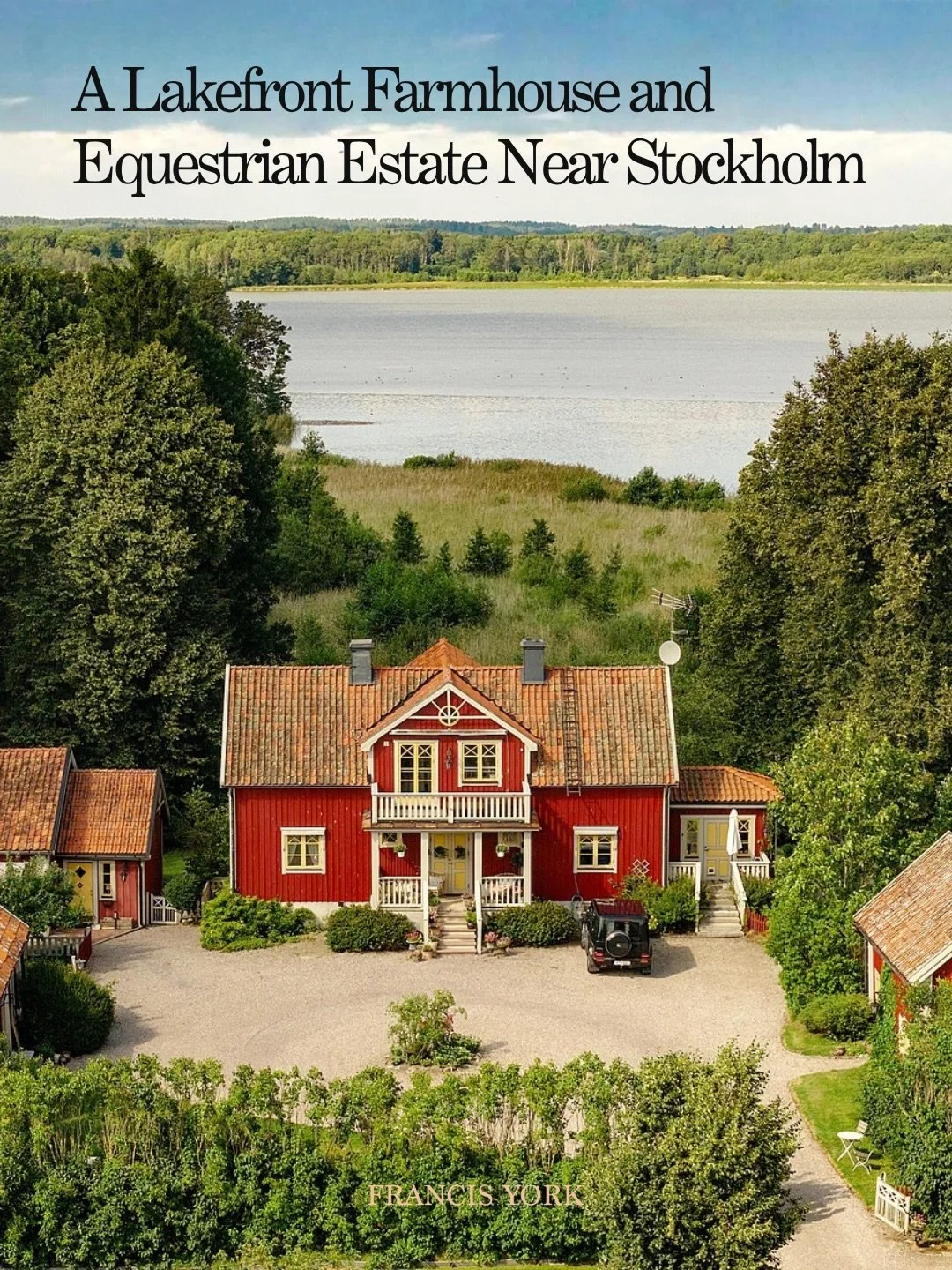 🇸🇪 Listed with @urbanbyesny for SEK 27,000,000 (approx. &euro;2.49M / $2.89M) 

Set between Str&auml;ngn&auml;s and Eskilstuna, approximately 45 minutes from Stockholm, the property is set on the shores of Lake M&auml;laren, one of Sweden&rsquo;s l