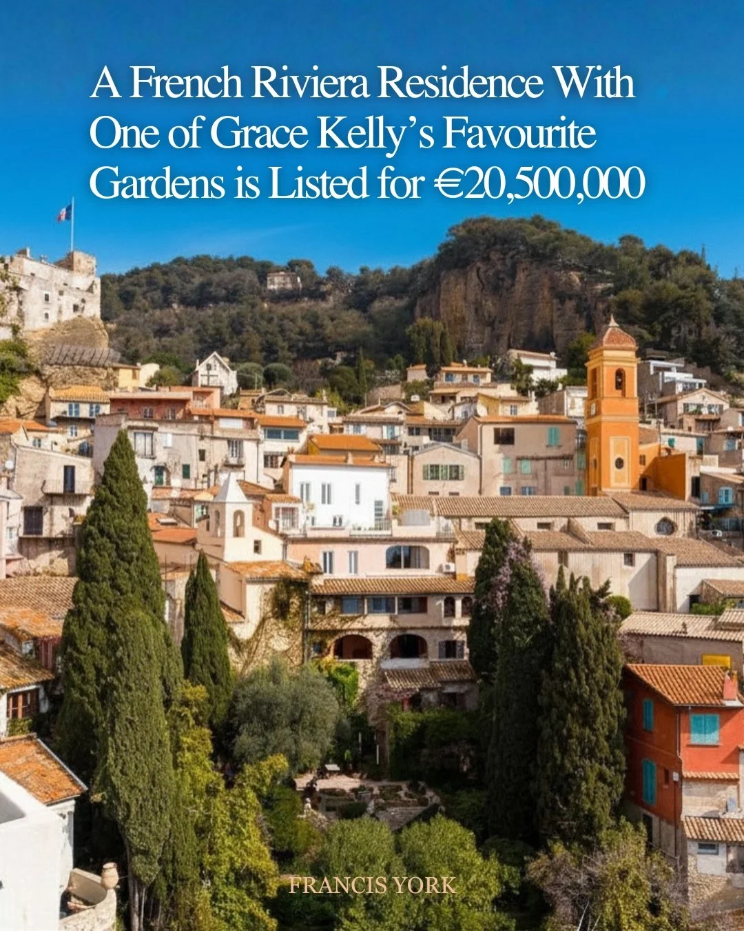 🇫🇷 Listed with @bossi1885 for &euro;20.5 million / ~$23.8 million 

Part of the Riviera&rsquo;s Golden Era, the residence belongs to the glamorous world of the jet set &mdash; immortalized by photographers like Slim Aarons.

Hidden within the medie