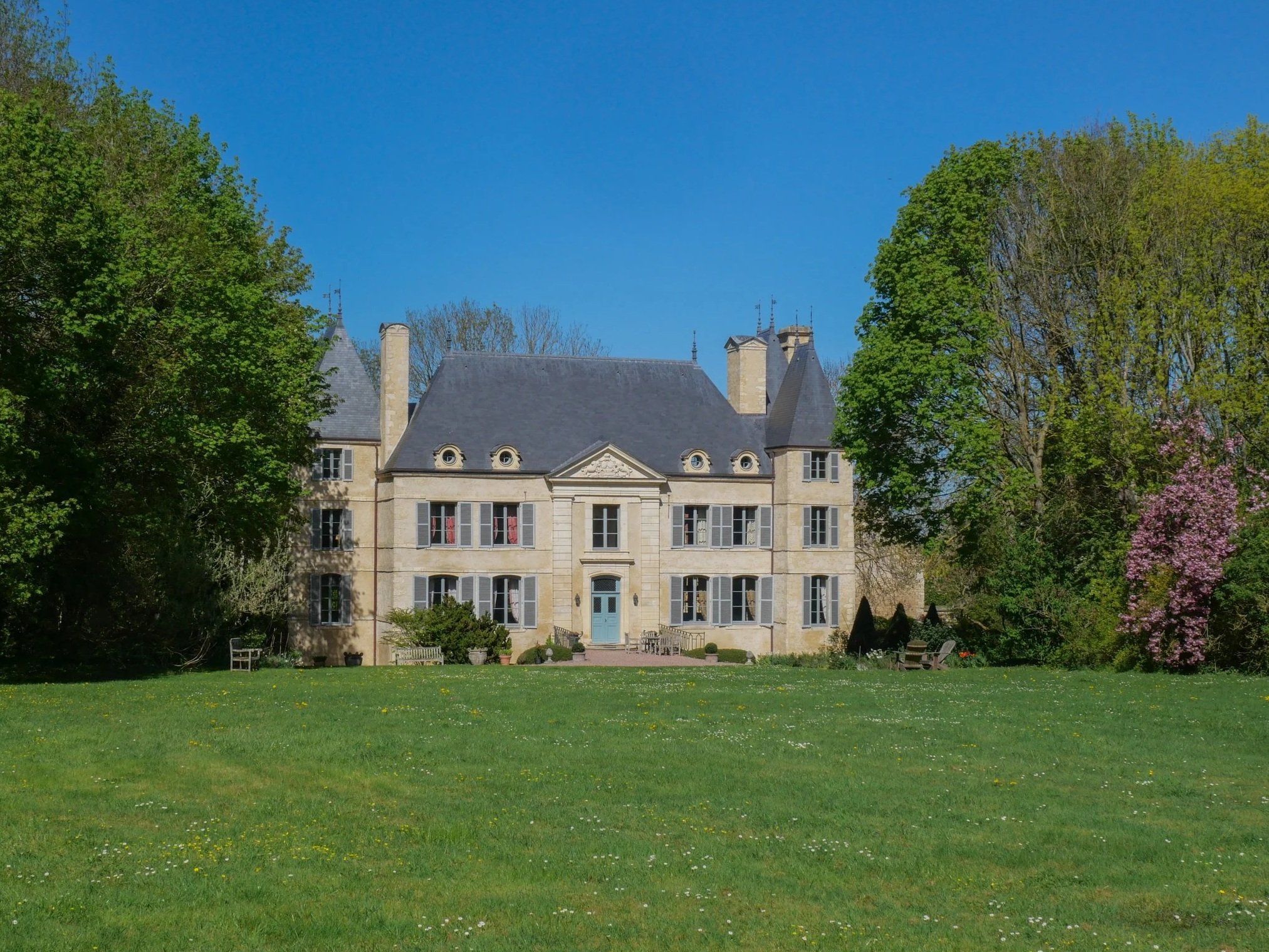 After a €3 Million Restoration, a Château Dating From 1614 in Rural Normandy Lists for €2.68 Million
