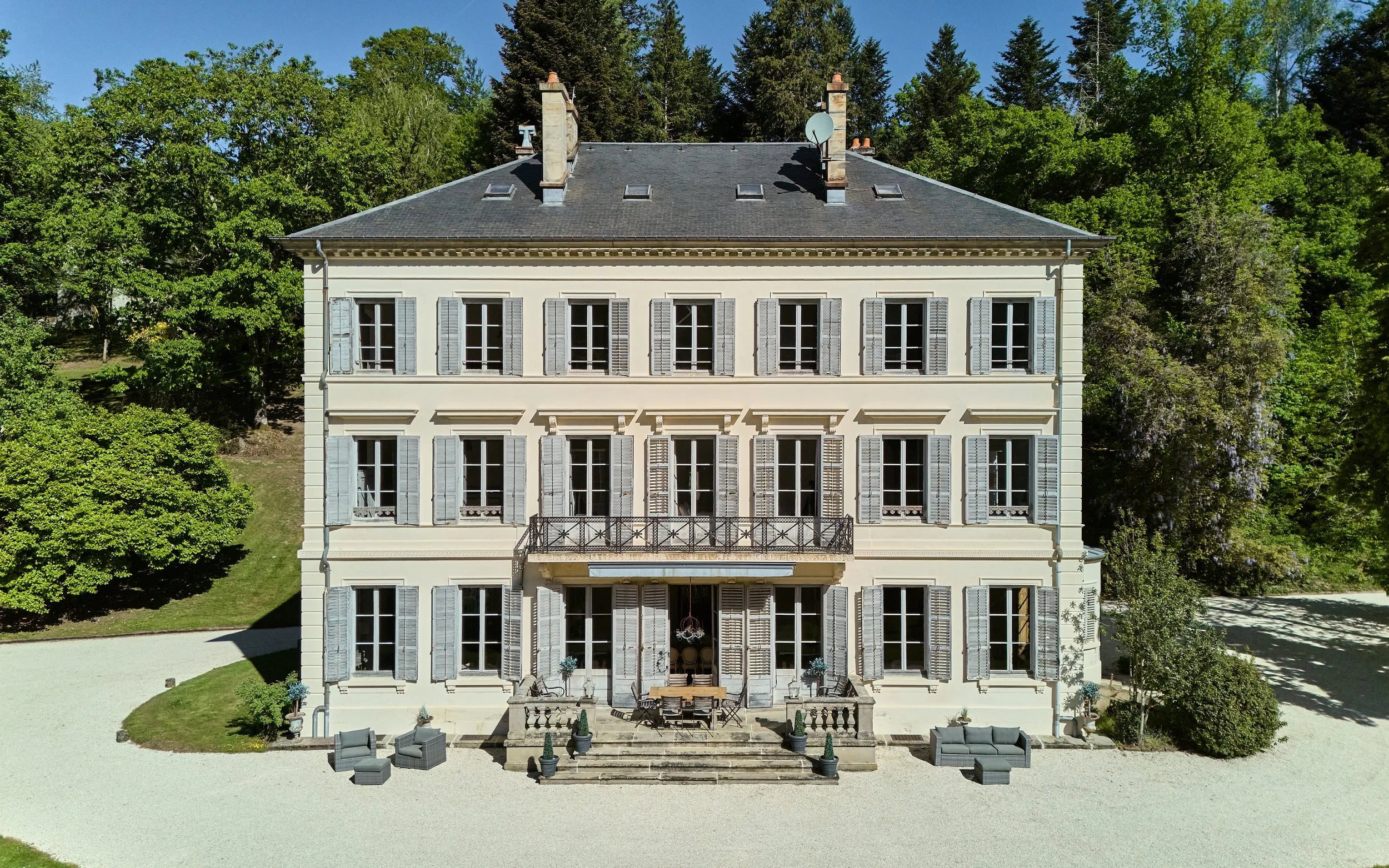 For Sale: River Front Chateau Set on 8 Acres With Stables and a Chapel