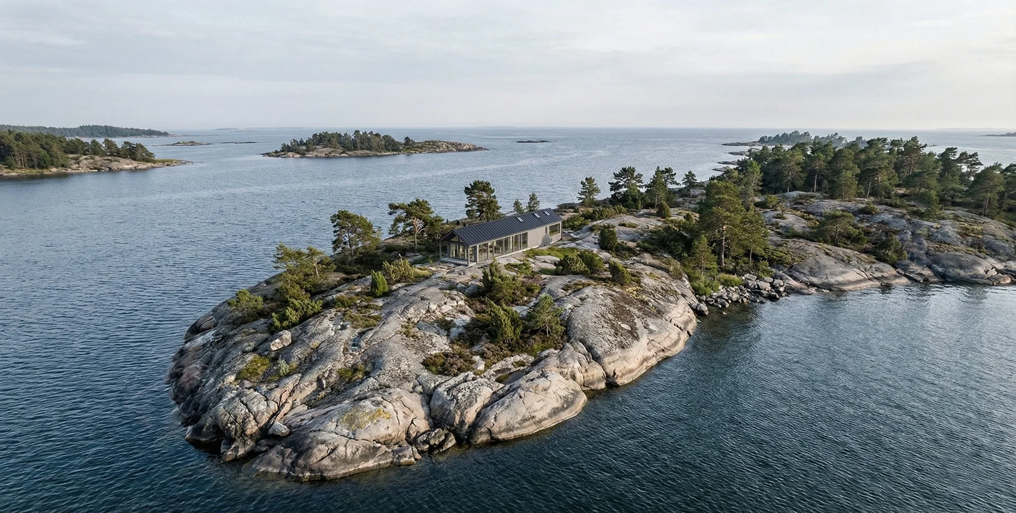 A €1.5 Million Private Island in the Finnish Archipelago With Plans for a Scandinavian Cabin Retreat