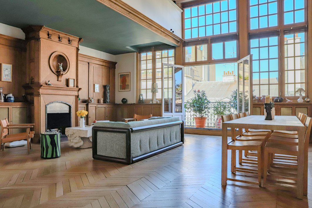 A Paris Artist’s Studio on the Street Where the Statue of Liberty Was Built is Listed for €1.68 Million
