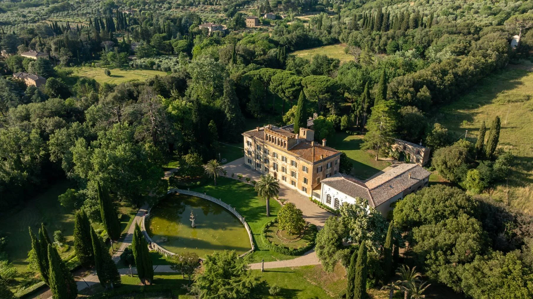 A Centuries-Old Aristocratic Villa Near Cortona, the Town Featured in “Under the Tuscan Sun”