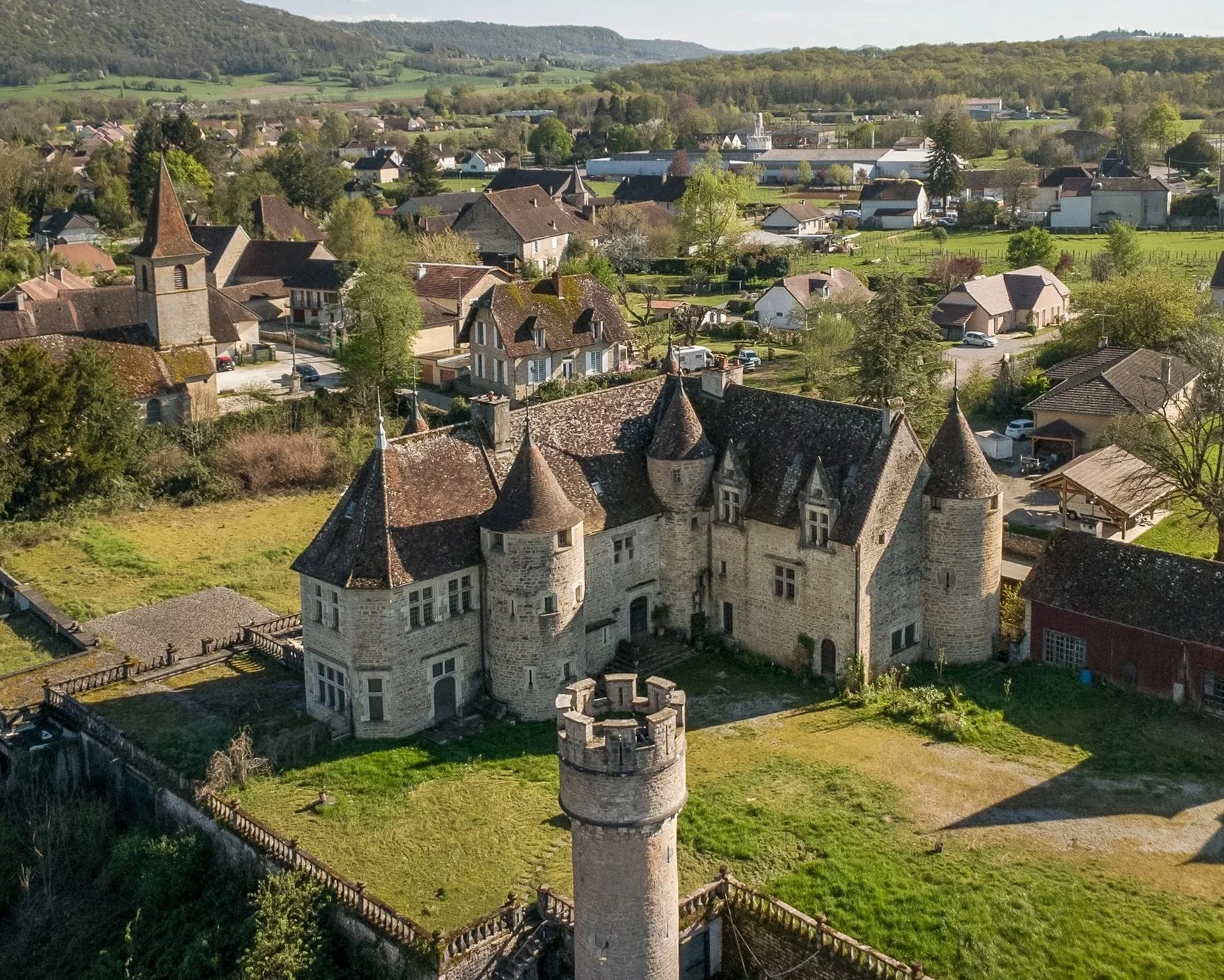 A Medieval Château in the Jura Wine Region Where Henri IV Once Stayed is Listed for €1.3 Million