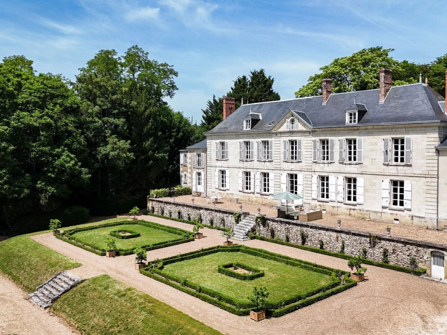 A Loire Valley Château From 1715 With Stables, Parkland and an Orangerie, Listed for €1.8 Million