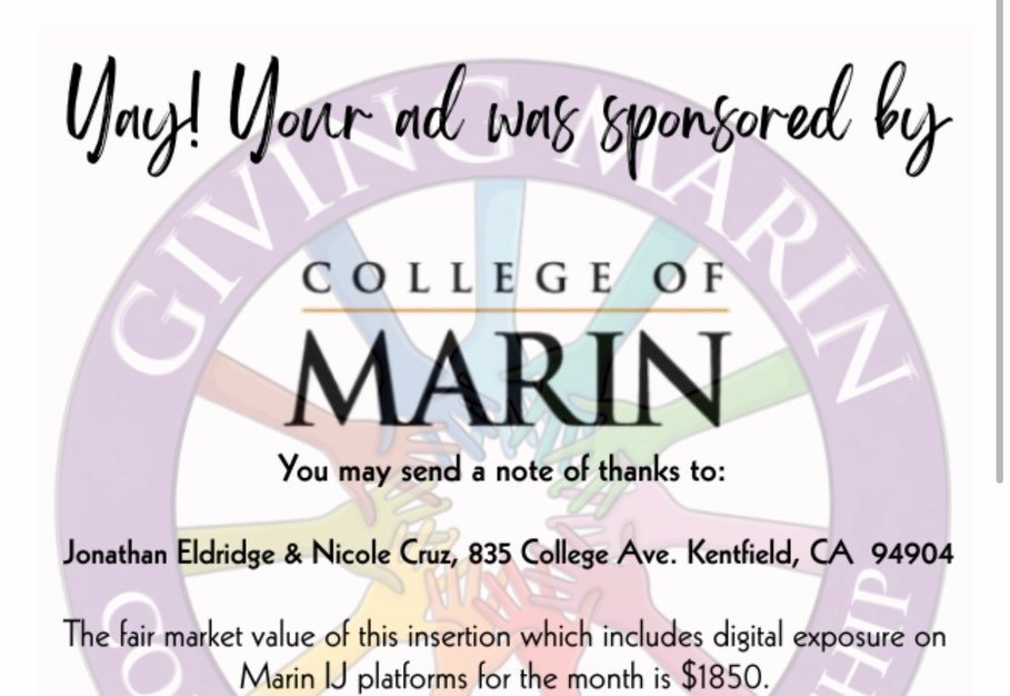 Big Thank you! Check out our ad!