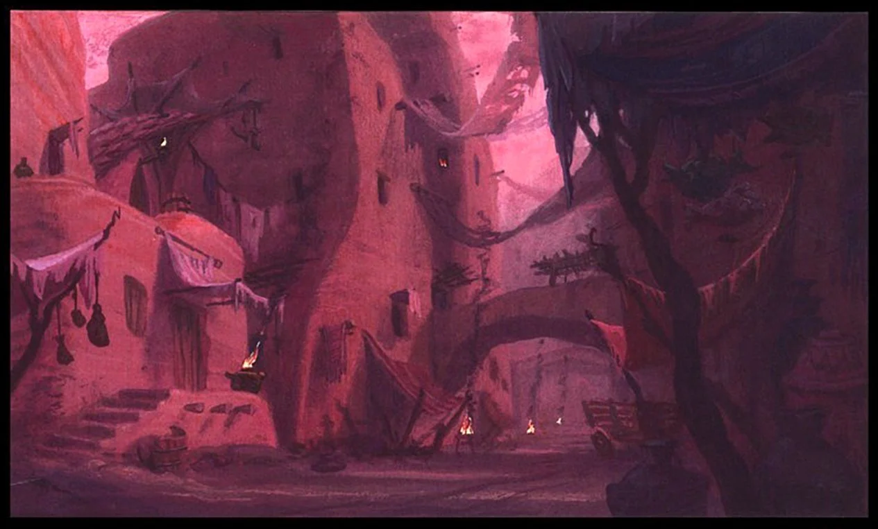  Big Idea Productions "Jonah", Nineveh, Color key concept design 