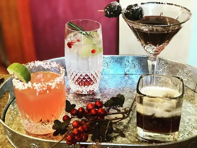 Coming soon, four delicious holiday cocktail recipes and videos by Mama Mable's Boy