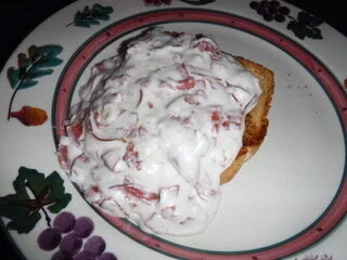 Creamed Chipped Beef on Toast